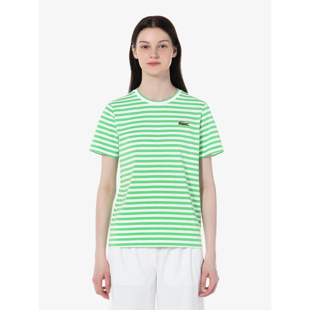 

LacoSTe Женская футболка с коротким рукавом в полоску Tf251e 54g Uyx q2nTf251e 54gUyx 036