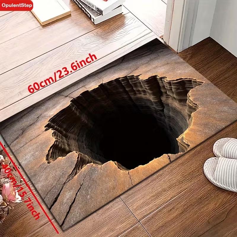 3D Visual Floor Mat - Absorbent, Dirt-Resistant, Easy-Clean Bathroom & Entrance Doormat
