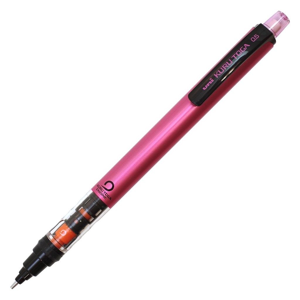 Mitsubishi Pencil Mechanical Pencil Kurutoga Pipe Slide Pink 0.5 M54521P.13