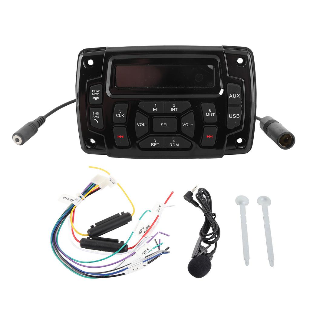 12V DC Marine Bluetooth Audio Wetterfest MP3 Player Stereo Sound für Yacht Ingenieurfahrzeug Schiff