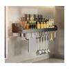 Multifunctional Utensil Holder Screwless Setup Installation WallMounted