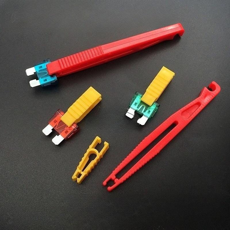 4Pcs Automobile Fuse Clip Car Fuse Extractor Fuse Remover Auto Fuse Plier for Car Fuse Holder Fuse Box Disassembly Tool Fuse Holders1
