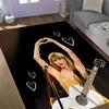 Taylor Swift's Glittery Performance Floor Mat Perfect for Decorate room Bedrooms Dining Room Playrooms Antislip Carpet Decorate Offices