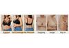 Plus Size European Floral Lace Full Coverage Underwire Bra for Women