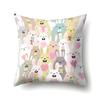 Geometric Animal Pattern Single-sided Pillowcase Office Hug Pillowcase Waist Pillowcase Polyester Simple Sofa Pillowcase