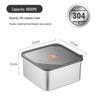 OEING 304 Stainless Steel Food Storage Container