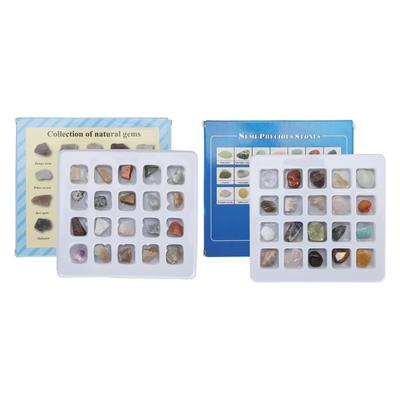 Rock Collection Kit Rock Fun Kit Educativ Profesional Mineral Rock Science pentru Copii Băieți Gir