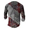 Men's Long Sleeve Graphic And Embroidered Fashion T-Shirt  Spring And  Long Sleeve Printed Pullover Sweatshirt