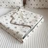 A-Class Milk Cotton Soy Fiber Summer Cool Quilt: Machine Washable for Dorms & Kids, Perfect for AC Use