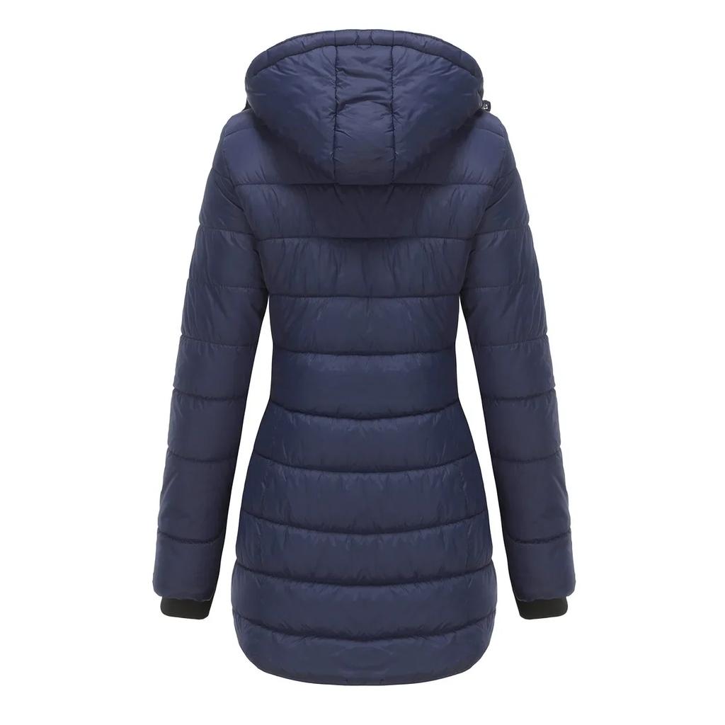 Winter Jackets for Women Puffer Quilted Jacket Long Cold Coat Parkas