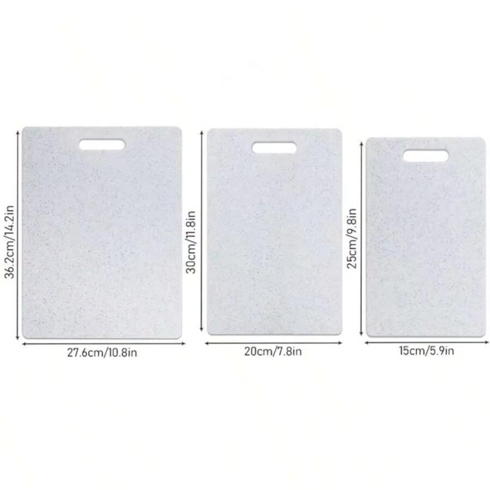 Antibakterielles Schneidebrett für Gemüse Marmorstruktur Fleischhackbrett Spülmaschinenfest