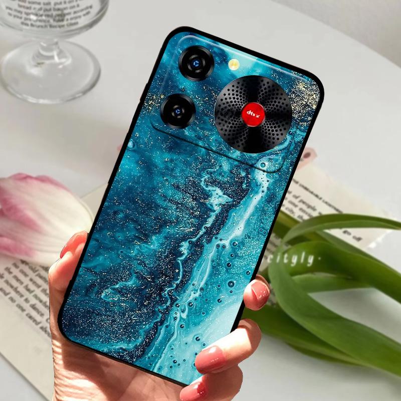 Per custodia telefono ZTE nubia Music 2 4G Music2 Cover Posteriore in Morbido Silicone Per Nubia Music Lusso Moda Protettiva Coque Fundas
