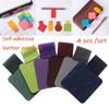 Notebook Accessories Multicolor Leather Self-adhesive Pens Holder Pen Clips Pencil Elastic Loop