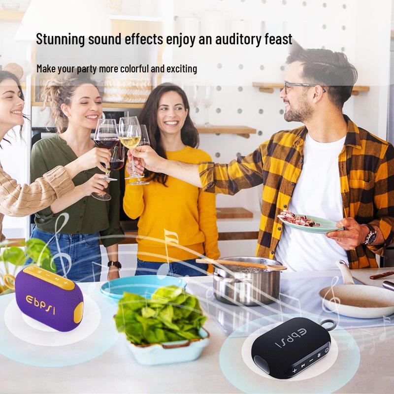 4GO TWS Portable Bluetooth Speaker with High-Quality Sound and Subwoofer