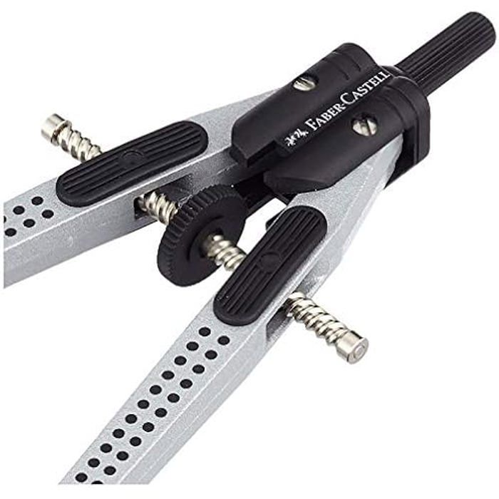 Faber-Castell 174472 Compas à réglage instantané GRIP