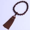 LEOBEE Prayer Beads for Natural Genuine Rosewood Handmade Prayer Grave Memorial Can Be Used by All Comes with a Prayer Bead Present Men, Wood,