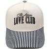 LOVE CLUB three-dimensional embroidery color matching truck driver hat male couple female casual sunshade baseball cap