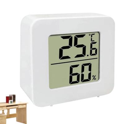 Termômetro Higrômetro Digital Mini Temperatura LCD Eletrônico Monitor Higrômetro Interno Externo Sala