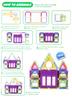 Magnetic Blocks Small Castle 60 pcs