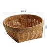 Yuzhuxun European Style Rattan Fruit Basket