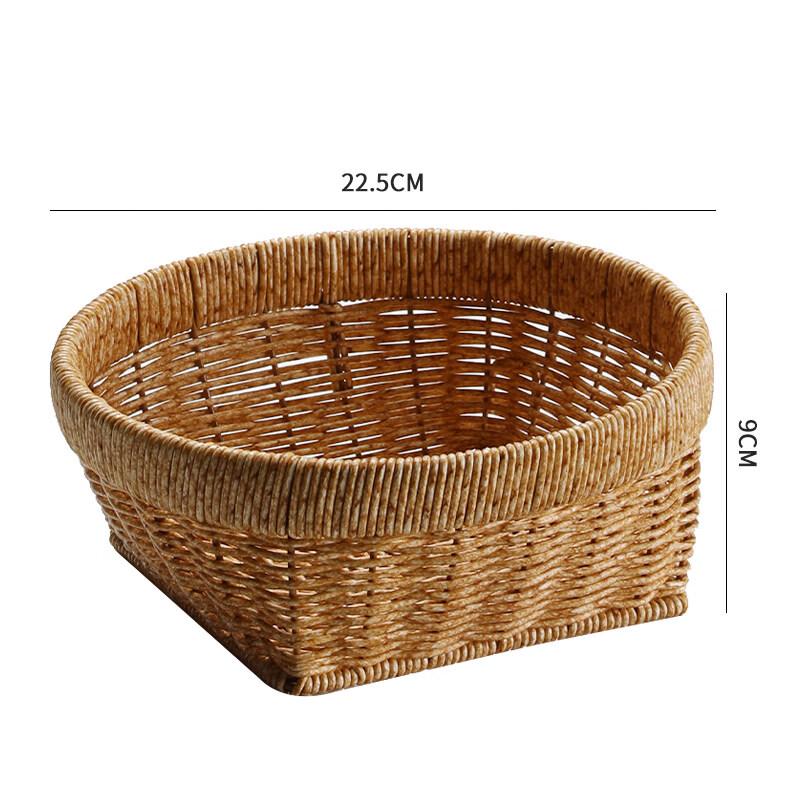 Yuzhuxun European Style Rattan Fruit Basket