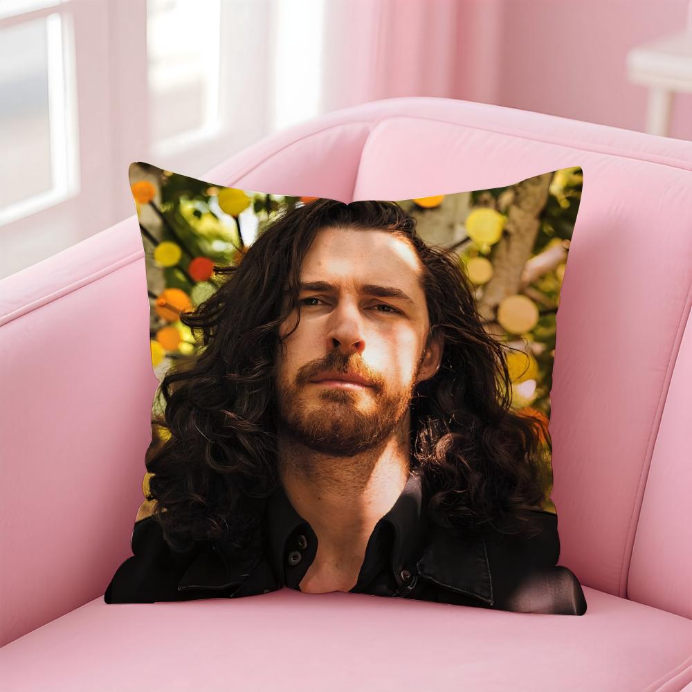 H-Hoziers Hot Singer Cushion Cover Comfortable Reversible Pillow Cover Ideal For Car Sofa Bedroom & Beyond