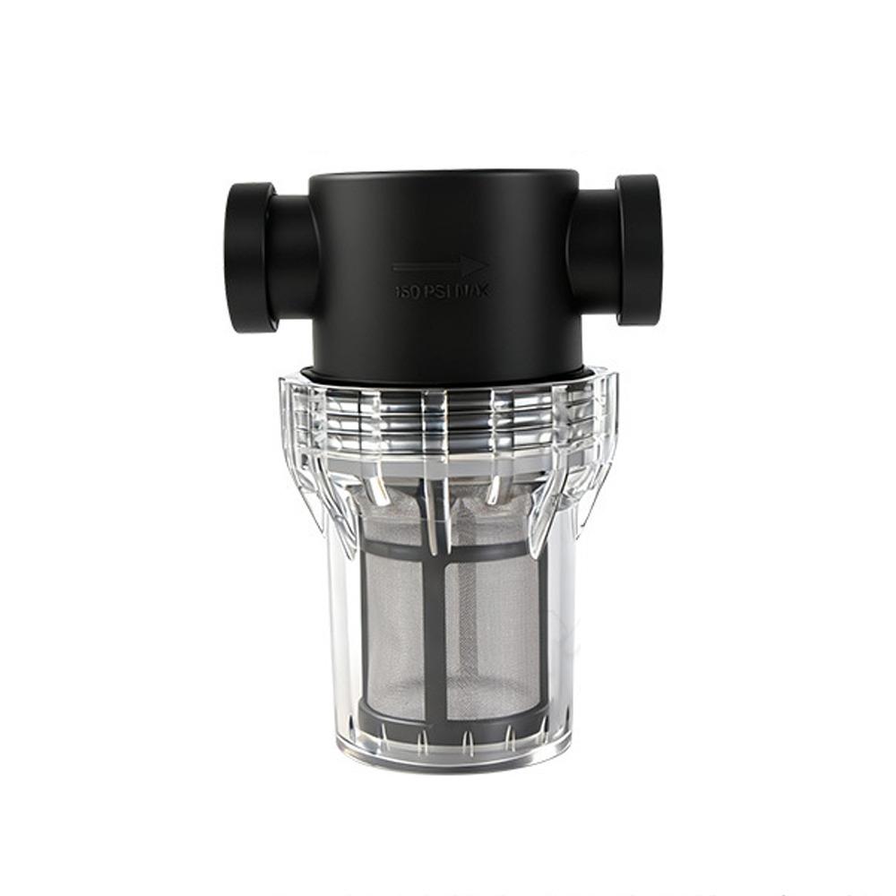 1/2" 3/4" 1" Connection Pre-filter for Water Line Clear Plastic Plumbing Sediment Filter Car Wash