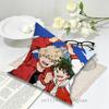 Deku Bakugou Shouto Hero AAcademia Pillow for Sofa Seat Chair DecorativeModern Home Decor Print Throw Cushion