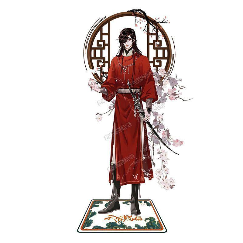Heaven Official's Blessing Xie Lian & Hua Cheng Double-Sided Acrylic Standee - Desktop Ornament Gift, Free Shipping