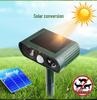 Solar Ultrasonic Animal Repeller: Deter Rodents, Birds, Snakes, Cats, and Dogs Outdoors