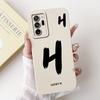 For Samsung Galaxy Note 20 Ultra Note20 Lucky Initial Letter Phone Case For Samsung Note 20 20Ultra 5G Soft Silicone Cases