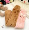Cartoon Long Hot Water Bottle with Thickened PVC Cover for Winter Bedding