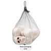 Mesh Bag Pack Small Skull Head Decorations Halloween Hanging Ornament Spooky Prop Haunted House Escape Room Scene Layout