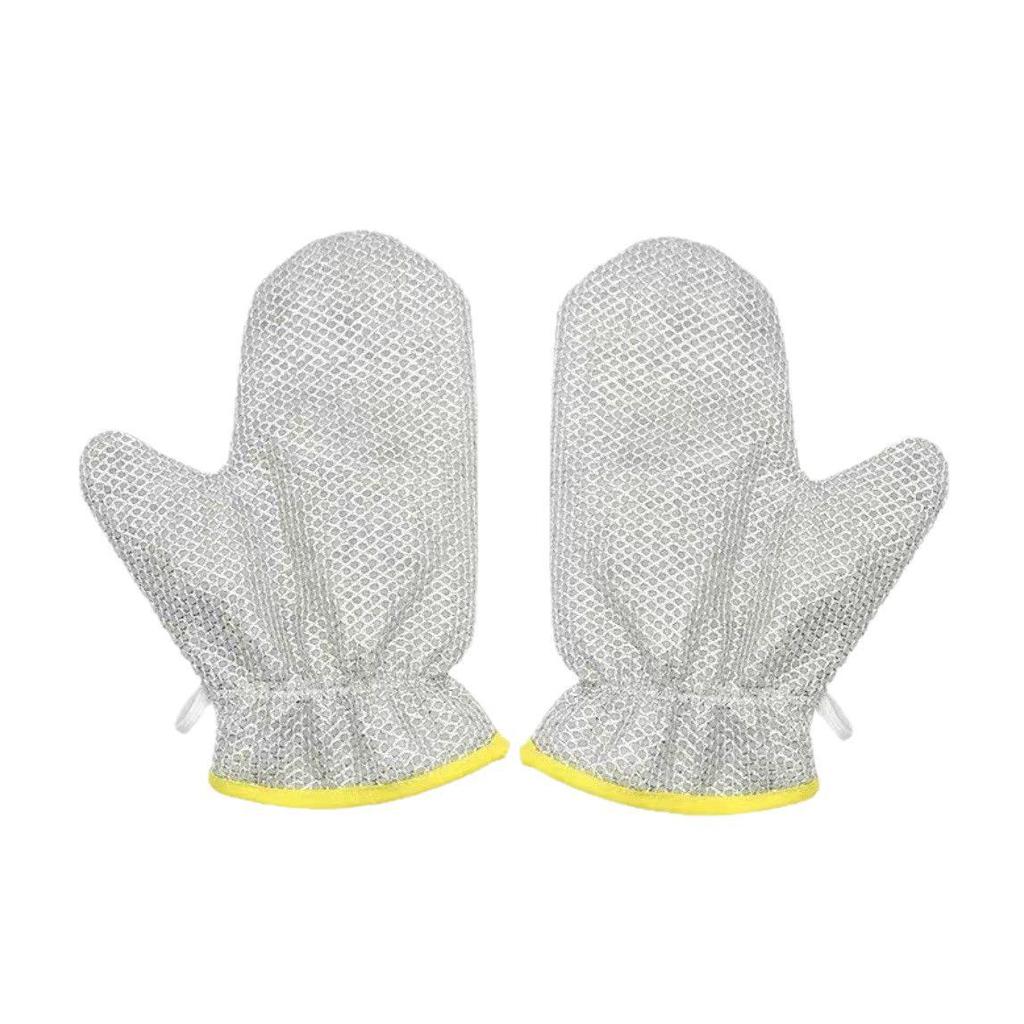 Waterproof Silver Thread Gloves: Multipurpose Kitchen & Cleaning Gloves with Oil-Proof Design for Household Tasks