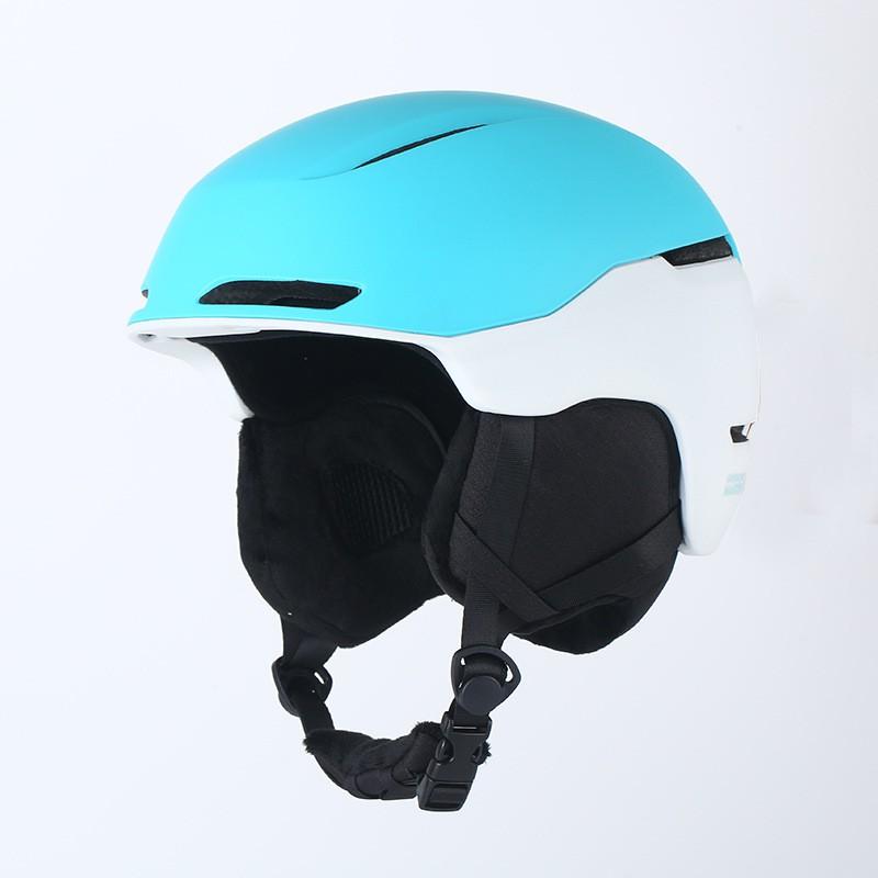 Dual-Shell Premium Integrated Ski Helmet Adults Unisex Snowboarding Ice Skating Safety Headgear