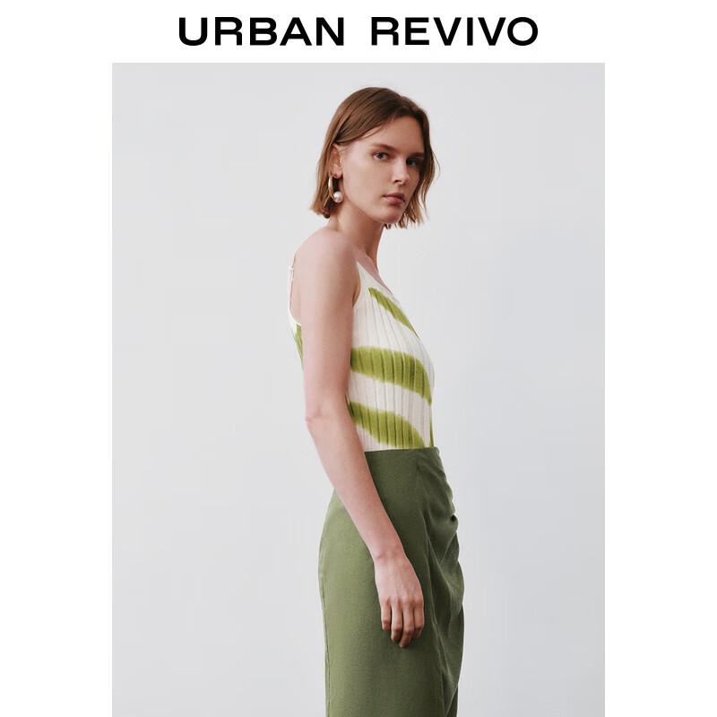 UR Dam Färgblockstickad Camisole