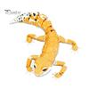 Adjustable Gecko Figurine Articulated Leopard 3D Printed House Lizard Sculpture with Lifelike Model Movable Joints Reptile Collectible for Home