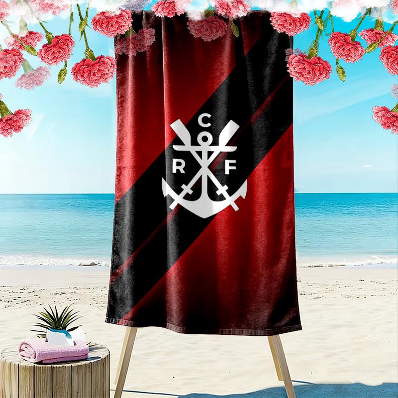 1 Stück Rangers FC Strandtuch, Outdoor-Strandtuch, Ideale Strandutensilien und Urlaubsartikel