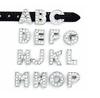 100pcs English Alphabet Gem Letters DIY Full Rhinestone Slide Letters " A-M Can Choose Each Letter " Fit for Keychains Bracelet