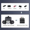 Cablecc USB 2.0 9 Pin 10 Pin Motherboard Header To USB Standard Type B Female Extension Cable with Nut for Panel Mounting