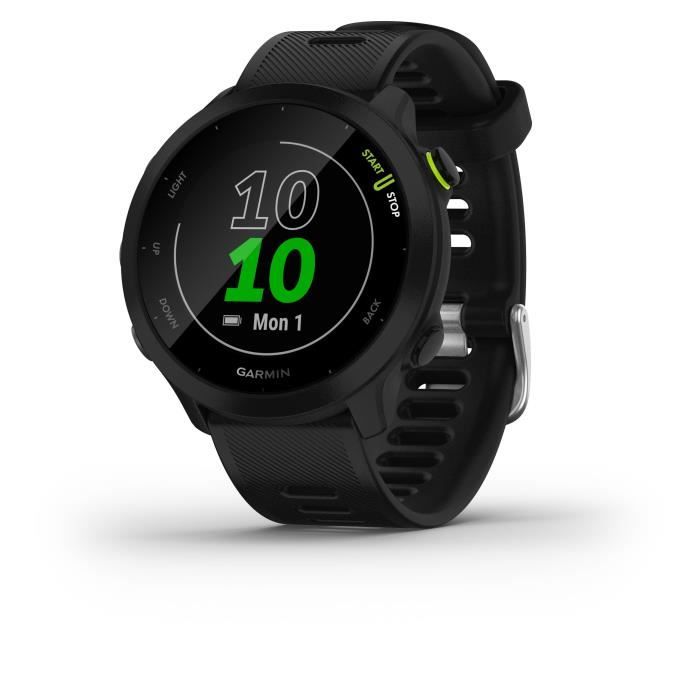 Montre Connectée Sport - GARMIN - Forerunner 55 - Noir