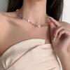 Bohemiean Star Bead Clavicle Chain Fashion Star Charm Necklace Star Chain Choker Womens Daily Outfits Delicate Jewelry