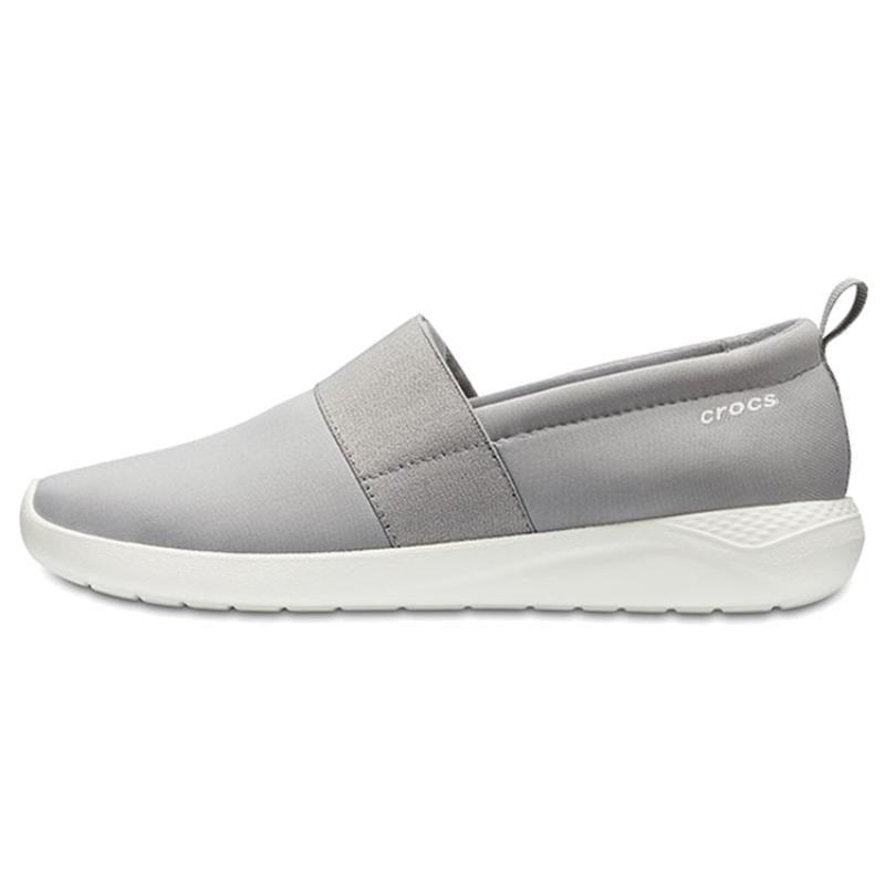 Crocs LiteRide Breathable And Wear resistant Low Top Casual Shoes Women's Gray