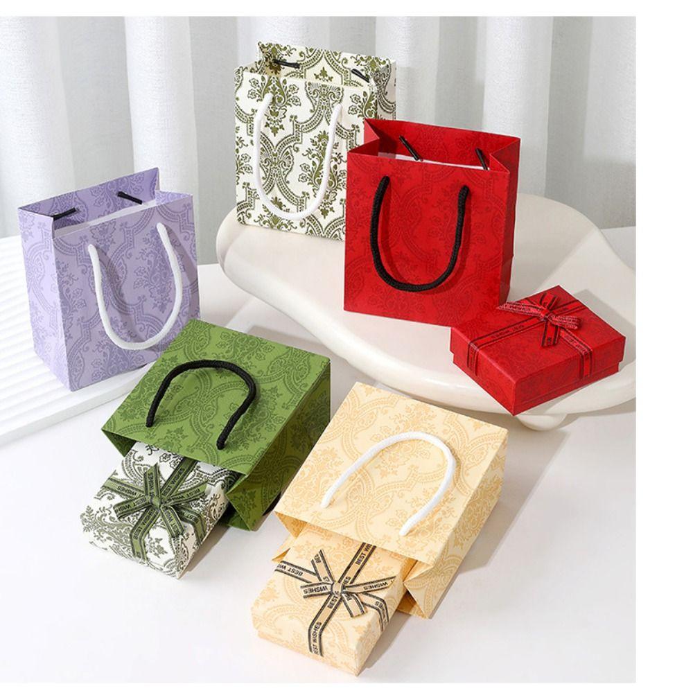 Various Styles Packaging Box Multicolored Handbag New Packing Box  Party Supplies