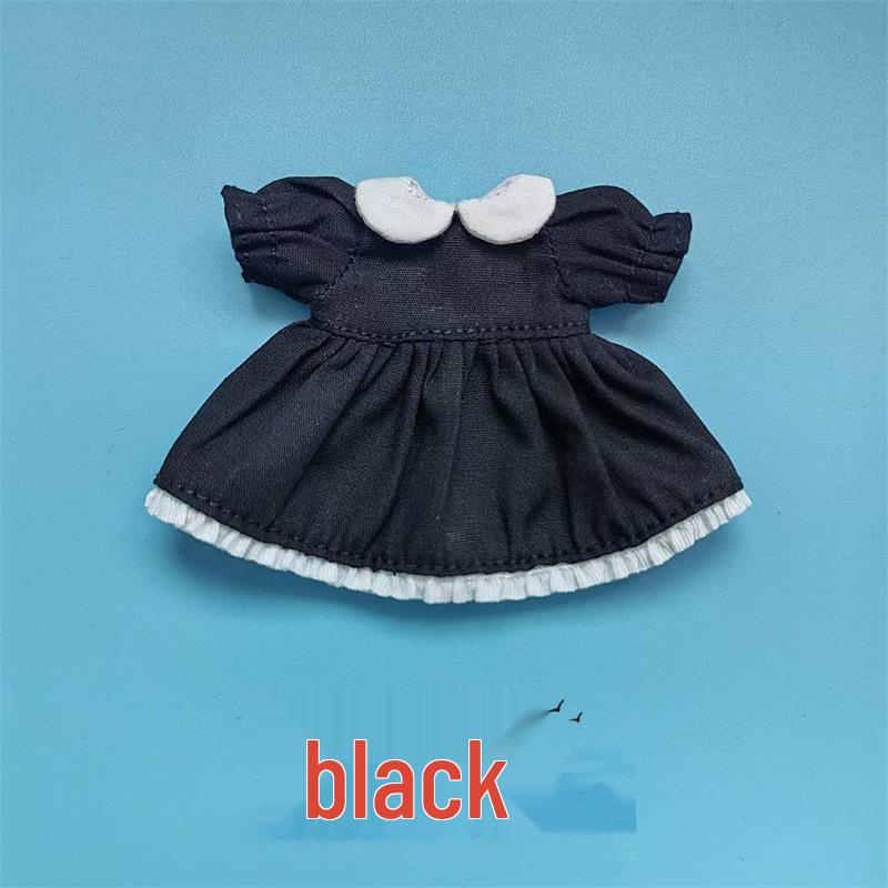 

Одежда для кукол OB11: YMY Летняя короткая юбка - 12 точек BJD однотонная для кукол MollyP9 ob11 ymy чёрный