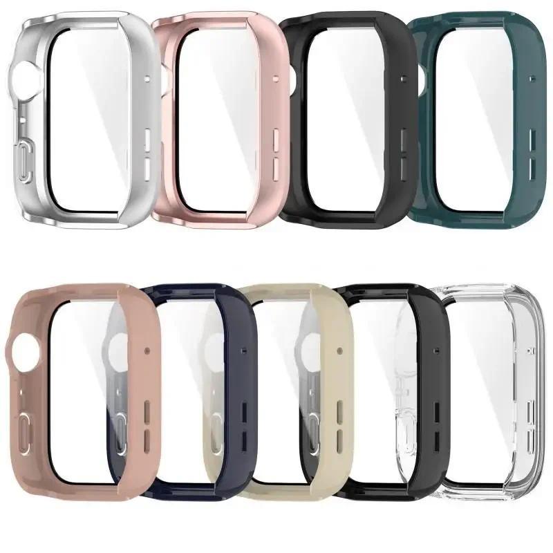 PC+Tempered Film Case for Huawei Watch Fit 4 Fit 4 Pro Watch Bumper Full Cover Screen for Huawei Watch Fit 3 Protector Frame