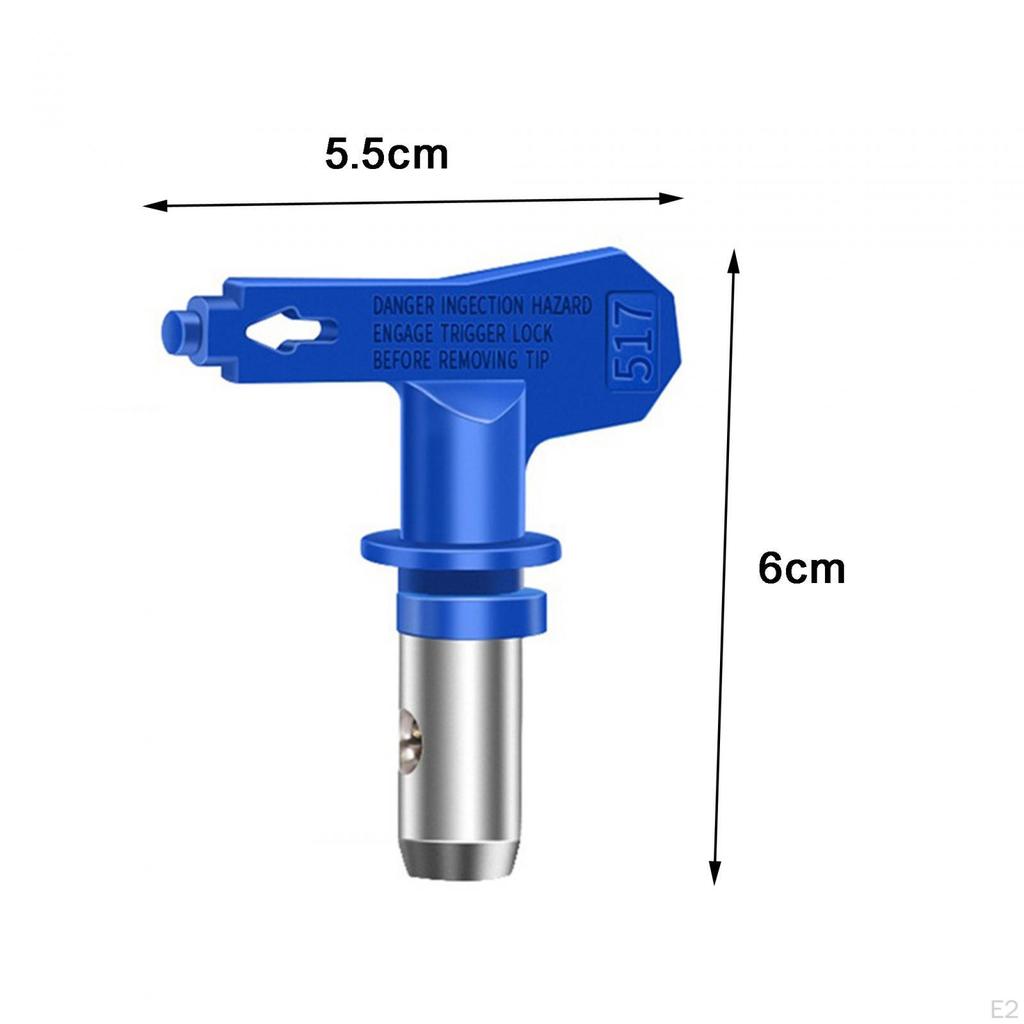 6 Pieces Reversible Spray Tip and Nozzle Guards, Airless Paint Sprayer Tips Power Tools for Homes,