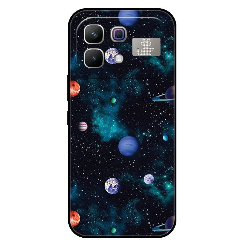 For Infinix Note 60 Pro Case Silicone Luxury Space Soft Bumper for Infinix Note60 Pro 5G X6878 Phone Cover TPU Funda Shockproof
