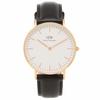 Daniel Wellington Classic 36mm Unisex Quartz Watch, Black, for Men and Women, DW00600036 (2)