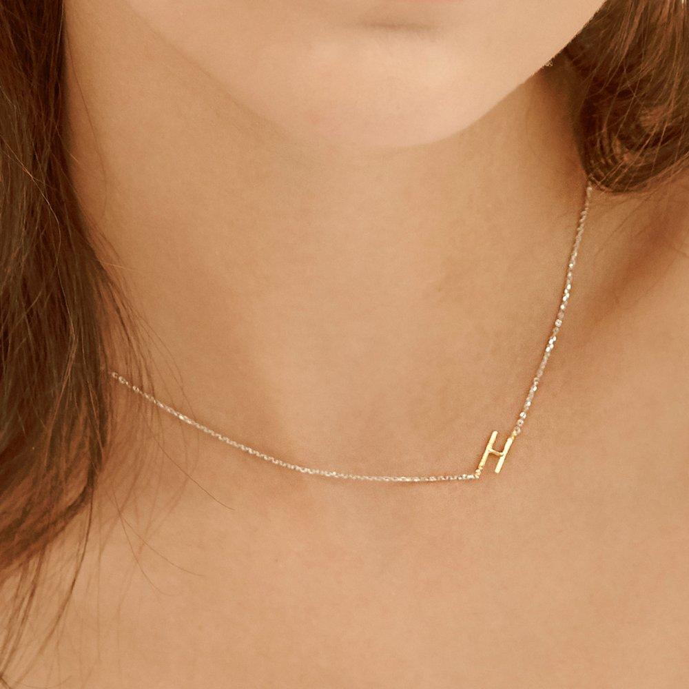 [Hei]Hei Initial Combi Necklace